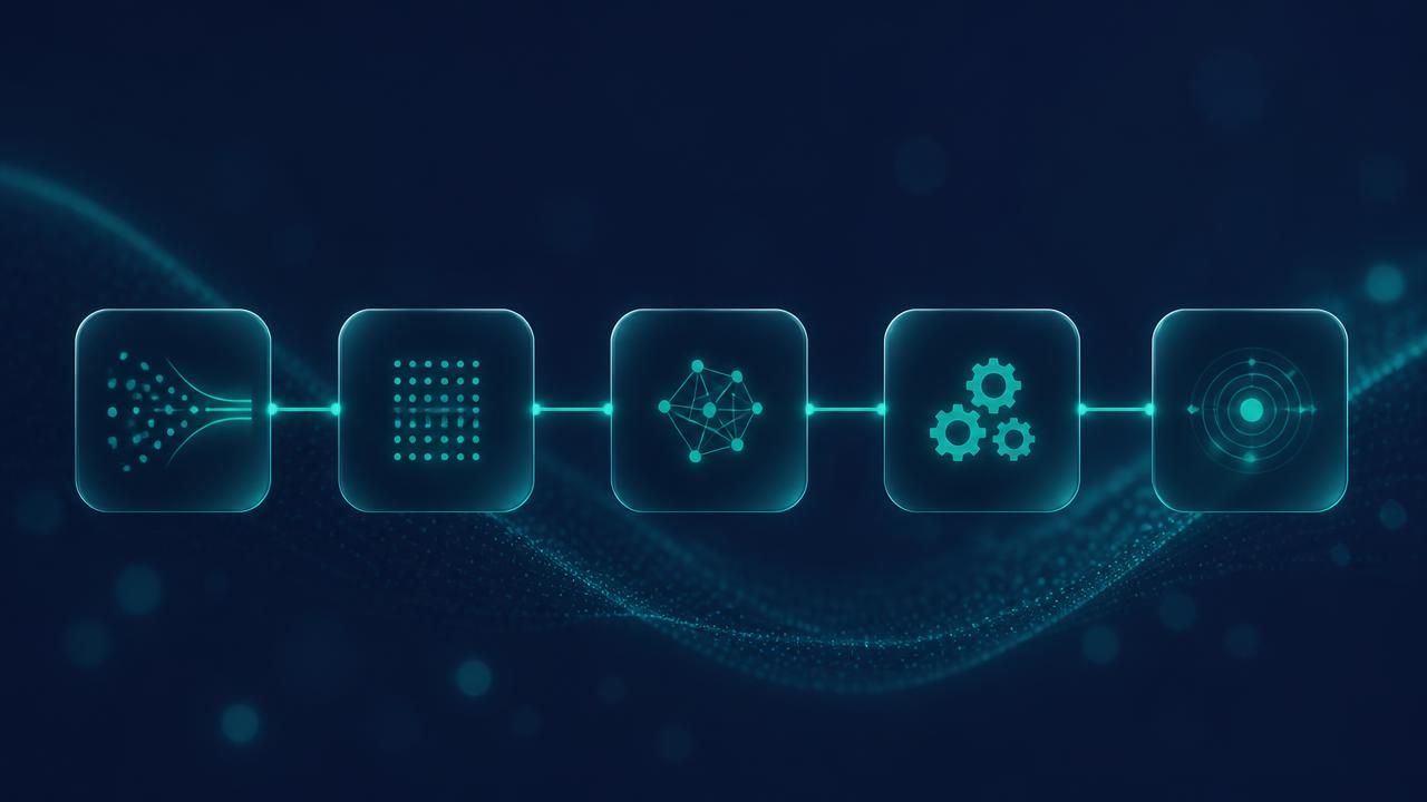 Autonomous AI outreach pipeline illustration