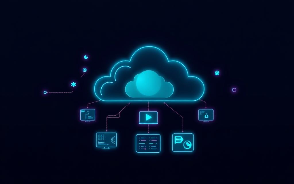 Enterprise SaaS technology visual